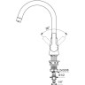 Смеситель для кухни VIDIMA UNO BA356AA